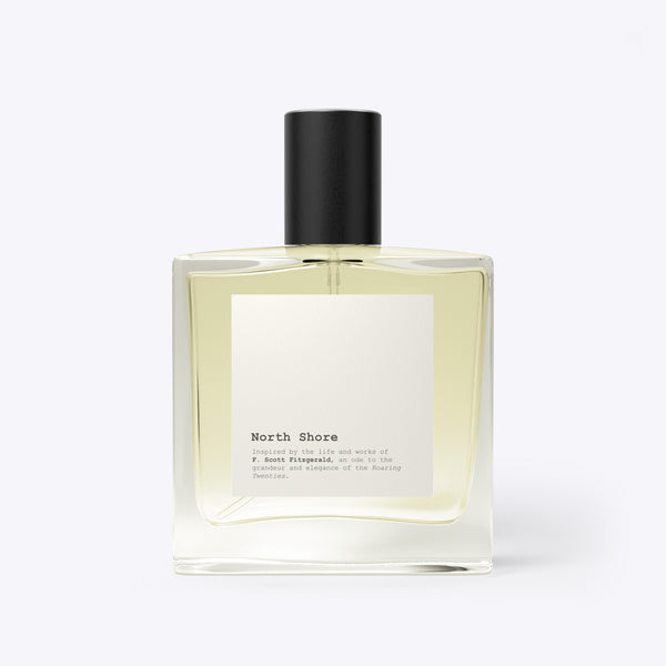North Shore - a fragrance inspired by the life and work of F Scott Fitzgerald and his creation Gatsby.